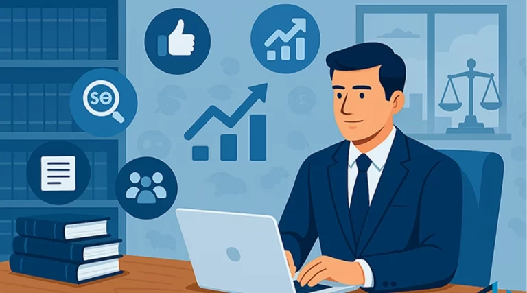 Agência de Marketing Jurídico em Curitiba, focada em atrair e posicionar advogados.