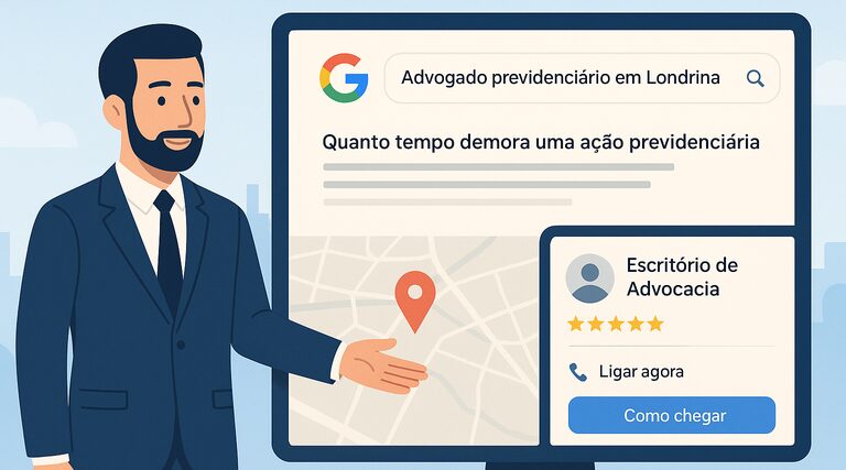 agencia marketing juridico londrina agencia marketing 1 Notebook exibindo código de desenvolvimento de site profissional para escritório de advocacia