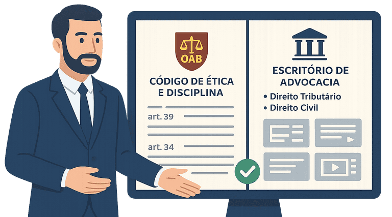 O que faz, na prática, uma agência de marketing jurídico? Advogado apresenta estratégias de marketing jurídico com ênfase em conformidade ética e áreas de atuação